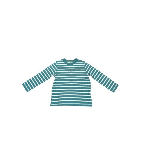 Mini Boden Striped Basic Long Sleeve Shirt - Picture 1 of 5